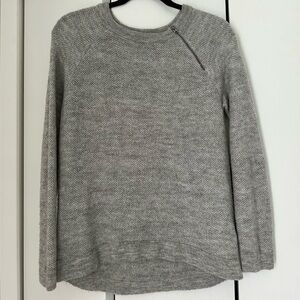 Abercrombie Zipper Front Sweater